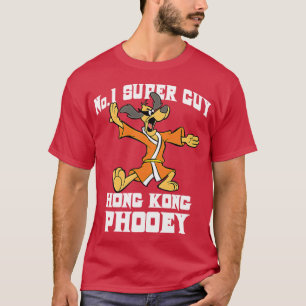 No 1スーパーガイ 香港フーイはゴミ捨て場にいる tシャツ
