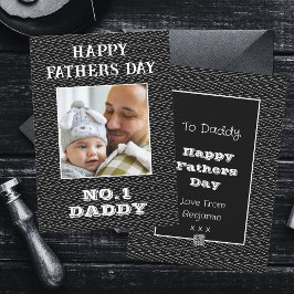 No 1パパ名とフォトファーザーの日 シーズンカード