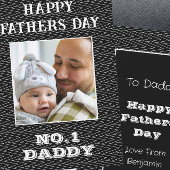 No 1パパ名とフォトファーザーの日 シーズンカード