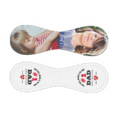 No.1パパ常にフォトコラージュ |父の日 野球ボール (パネル)