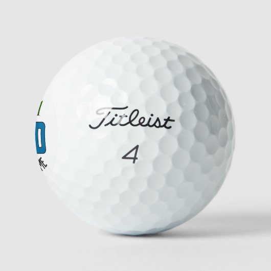 No.1パーソナライズされたパパタイトリストPro V1ゴルフボール ゴルフボール (ロゴ)