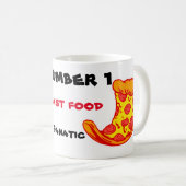 No.1ファストフードファナティック コーヒーマグカップ (正面右)