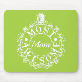 No.1最も母の素晴らしプリントホワクラシックイトライム マウスパッド