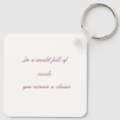 No.1母の日引用文キーリング キーホルダー (裏面)