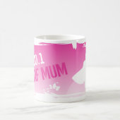 No.1波のミイラ コーヒーマグカップ (中央)