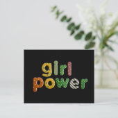 No: 10.ガールパワー…TFDGからの。ポストカード ポストカード (スタンド正面)
