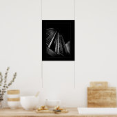 No 110 Charles Street E 1 with Border ポスター (キッチン)