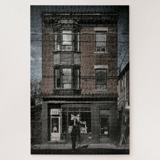 No 1112 Queen St E 2 Old Film Version ジグソーパズル (縦)