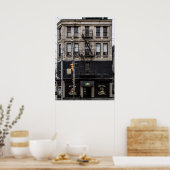 No 124 Church St 1 Color Version ポスター (キッチン)