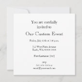 No. 14 招待状 (正面)