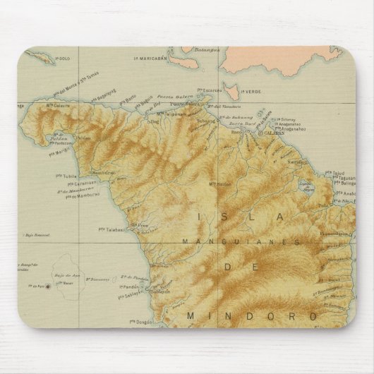 No 15ミンドロ マウスパッド (正面)