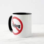 No 1984 NSAオフィス兄スパイ マグカップ (正面左)