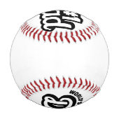 No.1 Dad 野球ボール (裏面)