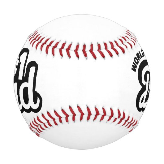 No.1 Dad 野球ボール (正面)