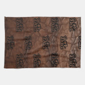 No.1 Dad-Leather Look キッチンタオル (横)