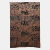 No.1 Dad-Leather Look キッチンタオル (縦)