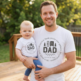 No. 1 Dad Vintage Circle 名前入りデザイン Tシャツ