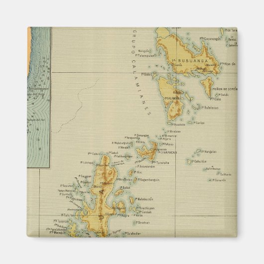 No 24北パラグア マグネット (正面)