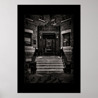 No. 2837 ヨンゲ通り1番　ボーダー付き ポスター