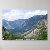 No 33 - DSC, H-27 - Beartooth Mountain Pass,アルパイン ポスター (正面)