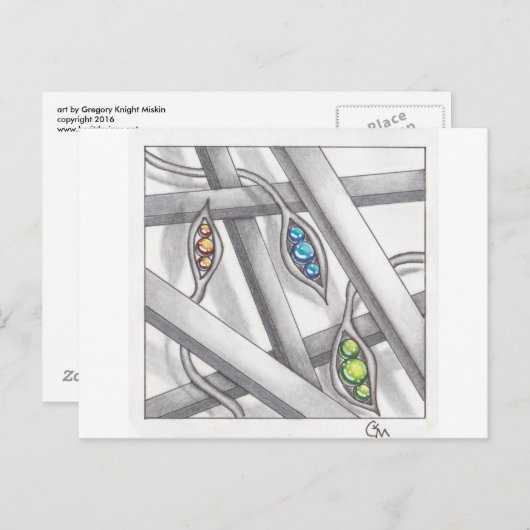 No. 34 Beams ポストカード (正面/裏面)