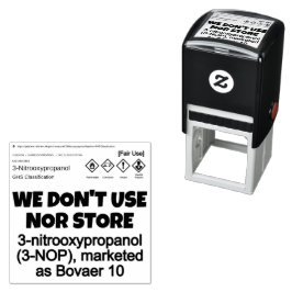 NO 3-NOP by RoseWrites Self Inking Rubber Stamp セルフインキングスタンプ