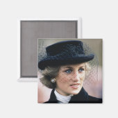 No.44プリンセスダイアナフランス1988 マグネット (正面/裏面)