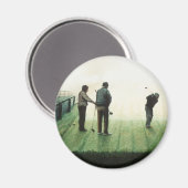 No.4 「秋の朝」ロン・マッギル マグネット (正面/裏面)