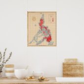 No 6配布テンプレートのシンボルや象徴 ポスター (キッチン)