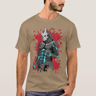 No 8 anime design friends tシャツ