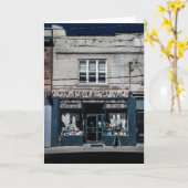 No 914 Queen St E 2色バージョン カード (黄色い花)