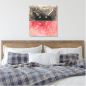 No. A （原子系列） |ヒルマフクリント | キャンバスプリント (インサイチュ (寝室))