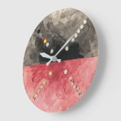 No. A （原子系列） |ヒルマフクリント | ラージ壁時計 (傾斜)