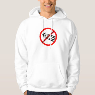 NO A LOS CHEMTRAILS STOP CHEMTRAILS パーカ