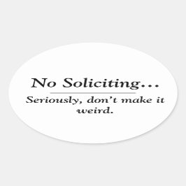 No Advoting 4 Packシール 楕円形シール