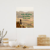 No All Who Wander Are Lost Posters ポスター (キッチン)