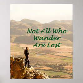 No All Who Wander Are Lost Posters ポスター