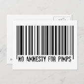 No Amenty For売春あっせん業者 – はがき (正面/裏面)