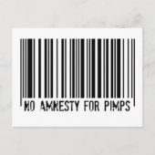 No Amenty For売春あっせん業者 – はがき (正面)