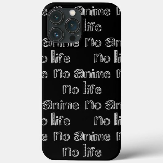 no anime no life no life case-Mate iPhone case Case-Mate iPhoneケース (裏面)