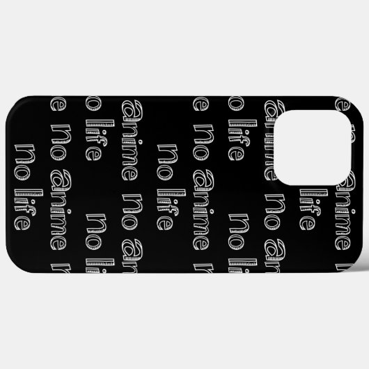 no anime no life no life case-Mate iPhone case iPhoneケース (裏面 (横))