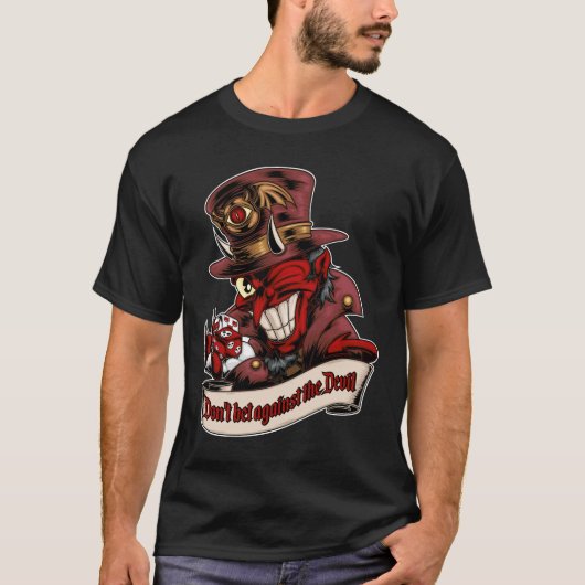 No apuestes contra el Diablo Tシャツ (正面)