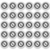 No Artificial Sweeteners Mini Food Packaging Label シール (正面)