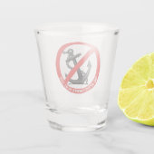 No attachments in my life ショットグラス (裏面)