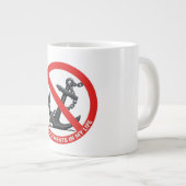 No attachments in my life ジャンボコーヒーマグカップ (正面右)