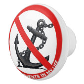 No attachments in my life セラミックノブ (右)