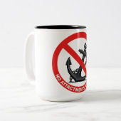 No attachments in my life ツートーンマグカップ (正面左)