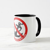 No attachments in my life マグカップ (正面右)