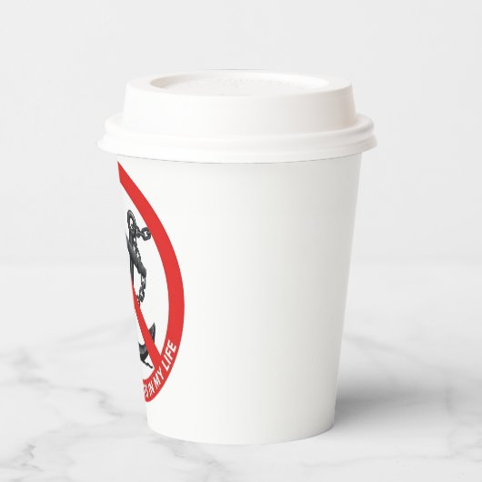 No attachments in my life 紙コップ (左)