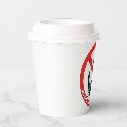 No attachments in my life 紙コップ (右)